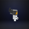 DN 16 ISO-KF Right Angle Valve Electromagnetic