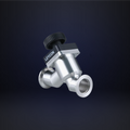 DN 16 ISO-KF, Straight Through Valve