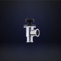 DN 40 ISO-KF, Right Angle Valve