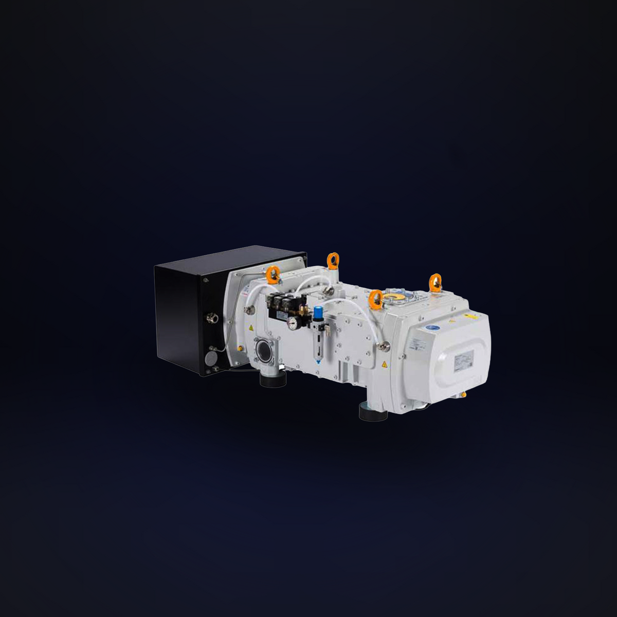 DRYVAC DV 650, 3-ph, 400V, with triple purge, baseplate, LVO210
