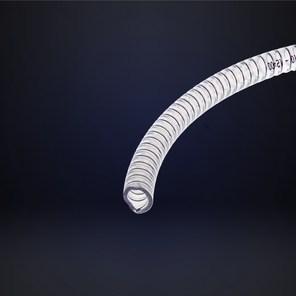 PVC Coiled Vacuum Hose DN 25 ISO-KF