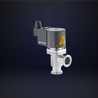 DN 40 ISO-KF Right Angle Valve Electromagnetic